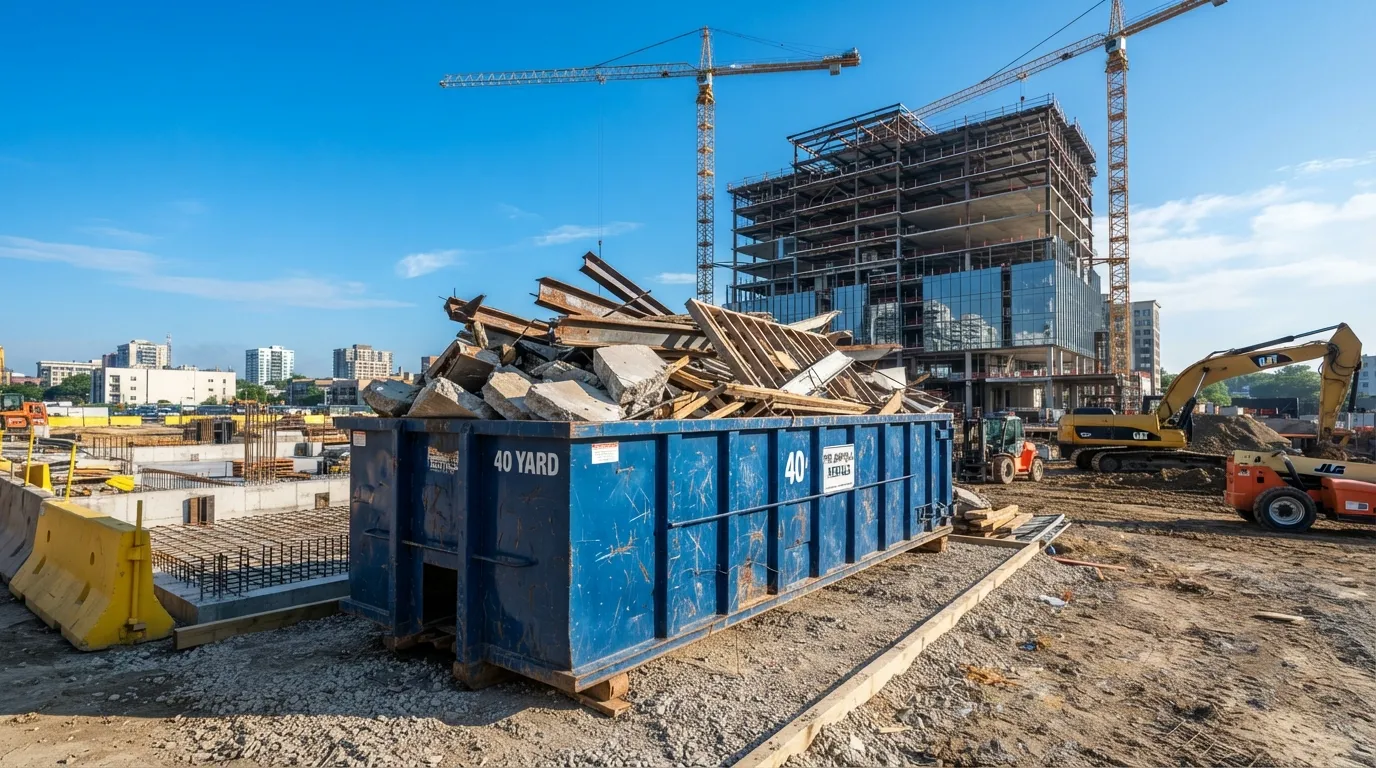 40 Yard Dumpster Rental in Raleigh, NC