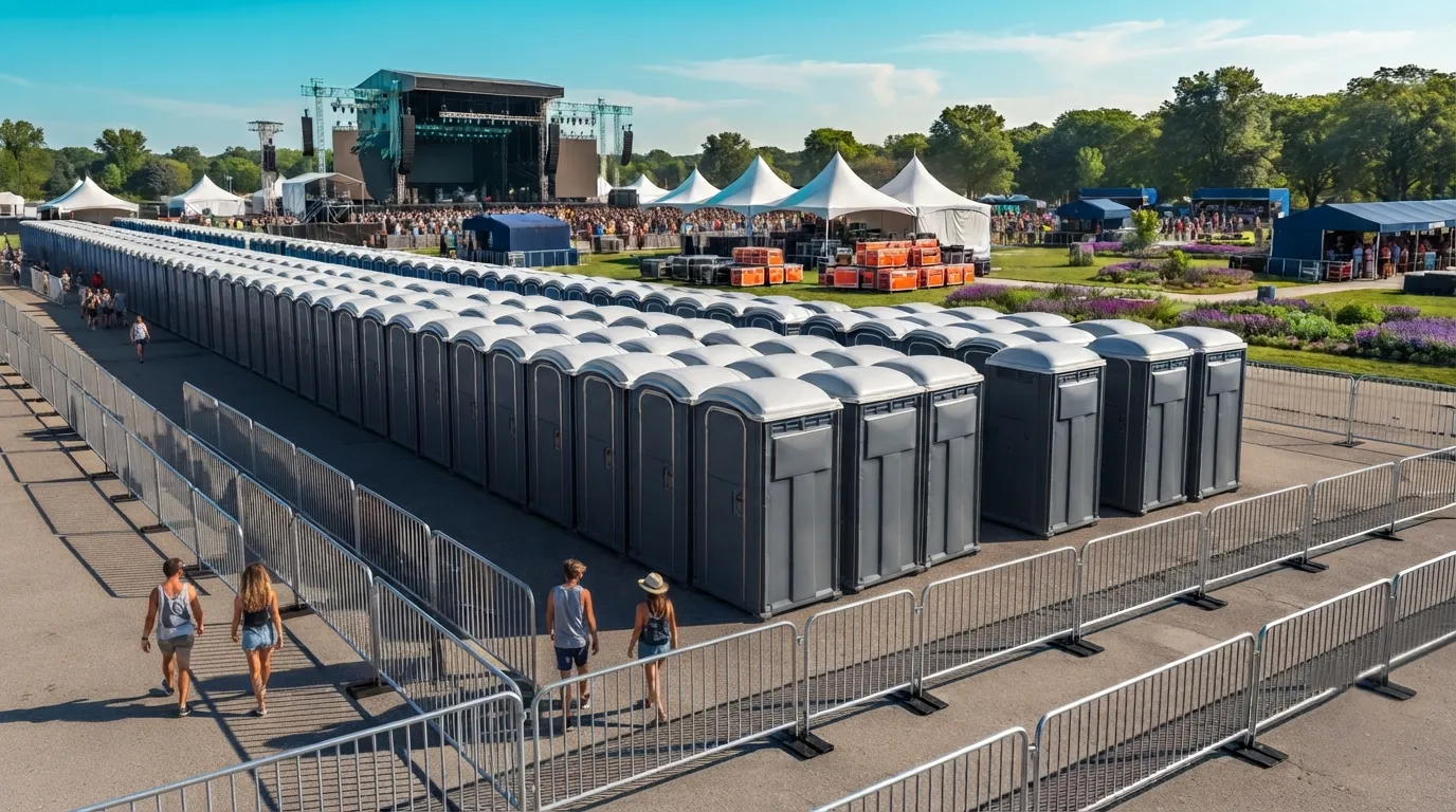 Festival Restroom Rental in Raleigh, NC